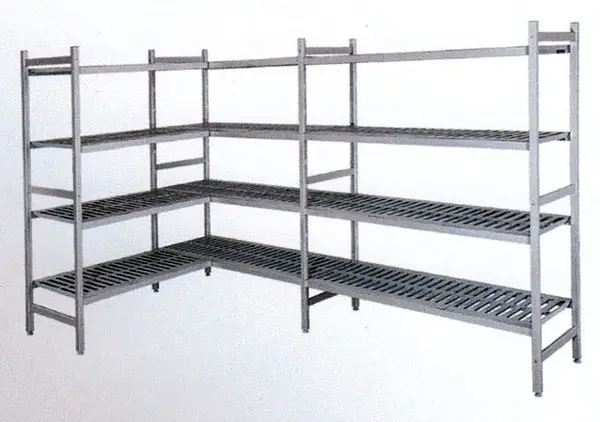 Cold room shelving racks