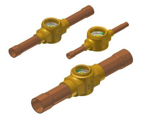 Sight glasses for refrigeration Sight glasses